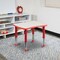 Emma and Oliver 21.875"W x 26.625"L Rectangular Plastic Height Adjustable Activity Table